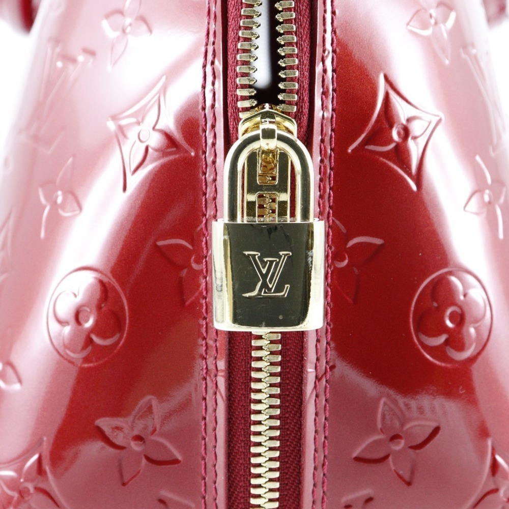 LOUIS VUITTON Red Alma Bag - Picture 8 of 10